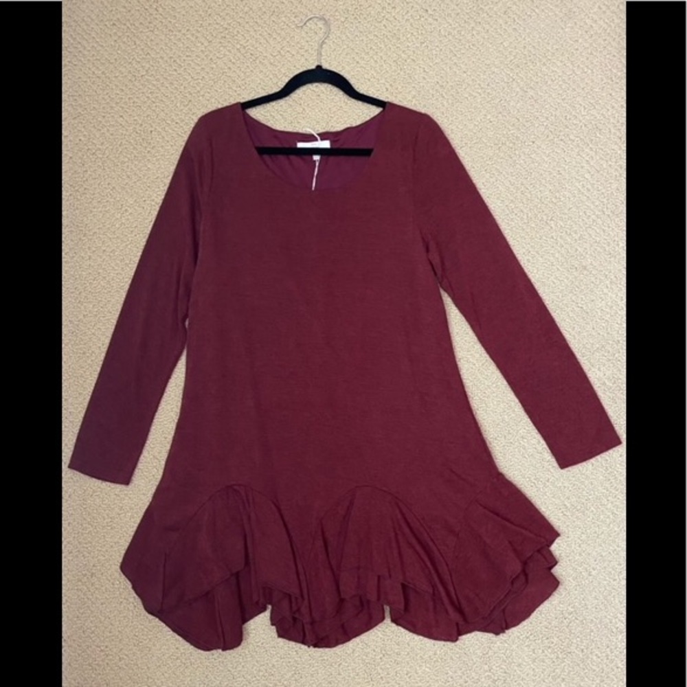Entro Woman Red Long Sleeve